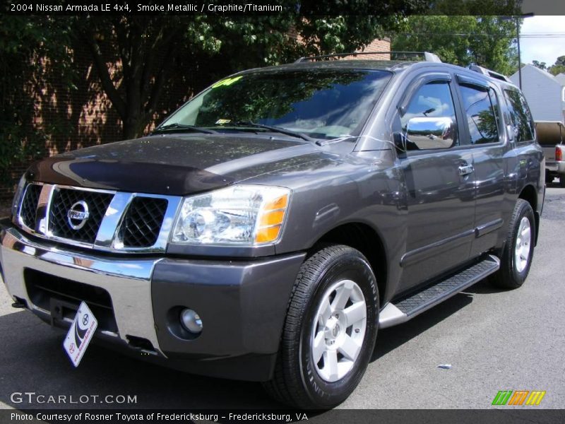 Smoke Metallic / Graphite/Titanium 2004 Nissan Armada LE 4x4