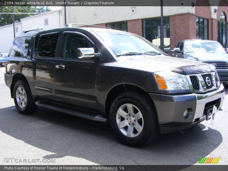 Smoke Metallic / Graphite/Titanium 2004 Nissan Armada LE 4x4