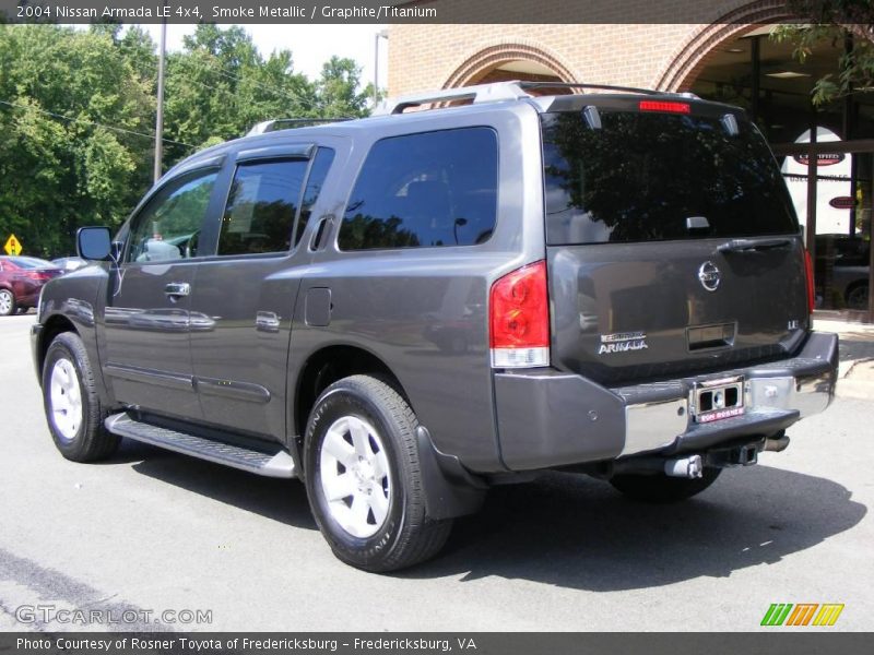 Smoke Metallic / Graphite/Titanium 2004 Nissan Armada LE 4x4
