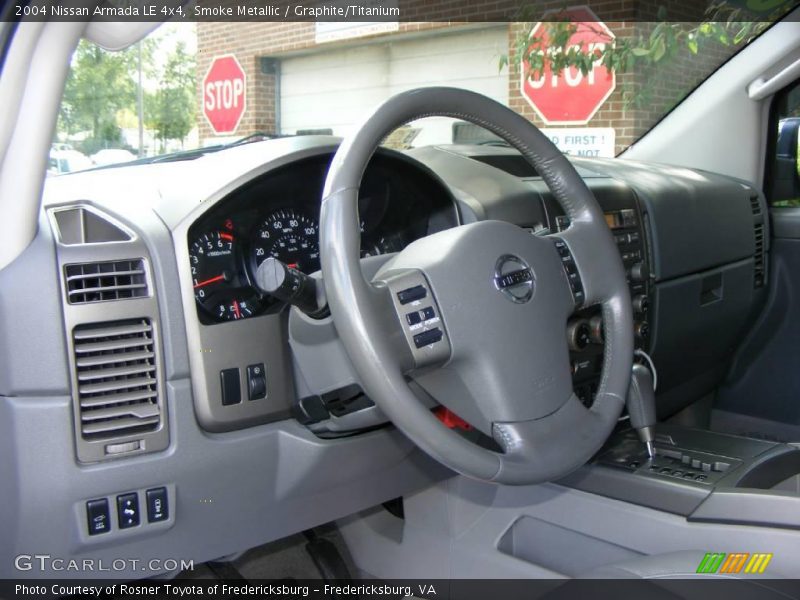 Smoke Metallic / Graphite/Titanium 2004 Nissan Armada LE 4x4