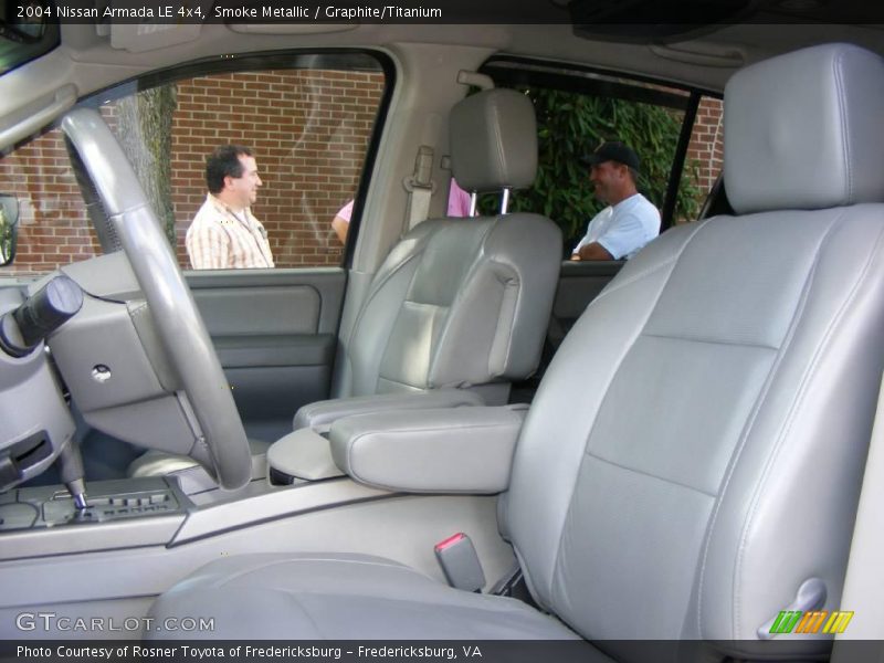 Smoke Metallic / Graphite/Titanium 2004 Nissan Armada LE 4x4