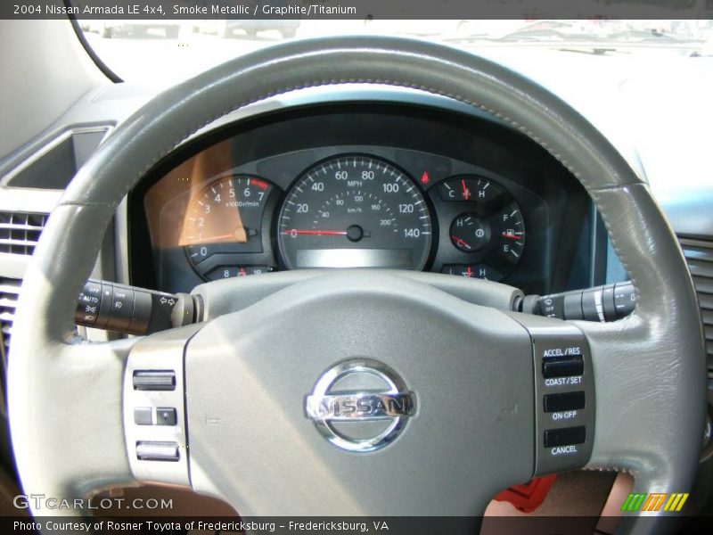 Smoke Metallic / Graphite/Titanium 2004 Nissan Armada LE 4x4