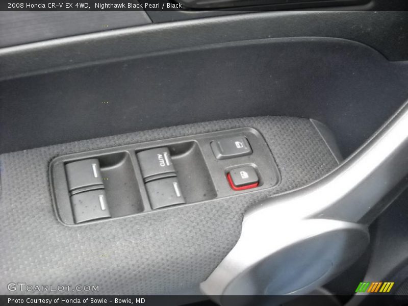 Nighthawk Black Pearl / Black 2008 Honda CR-V EX 4WD