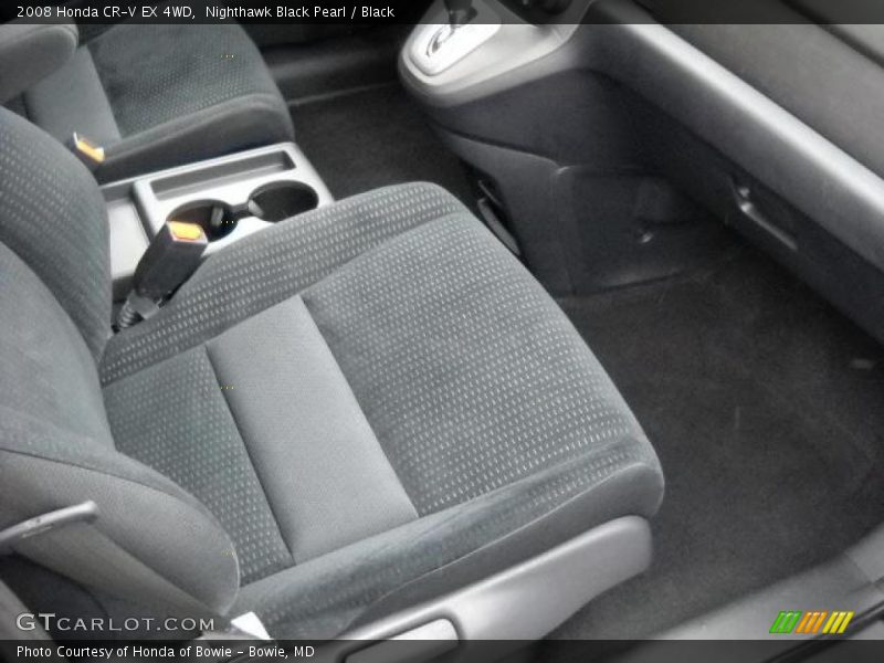 Nighthawk Black Pearl / Black 2008 Honda CR-V EX 4WD