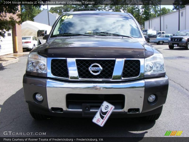 Smoke Metallic / Graphite/Titanium 2004 Nissan Armada LE 4x4
