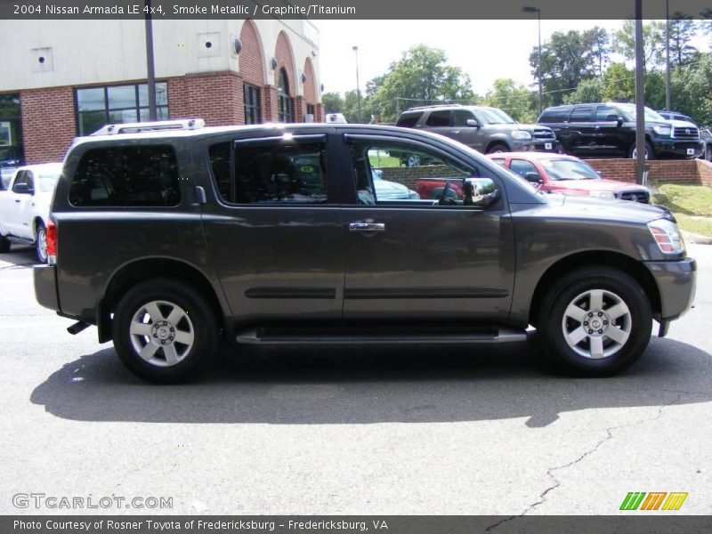 Smoke Metallic / Graphite/Titanium 2004 Nissan Armada LE 4x4