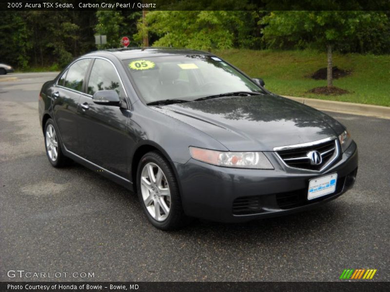Carbon Gray Pearl / Quartz 2005 Acura TSX Sedan