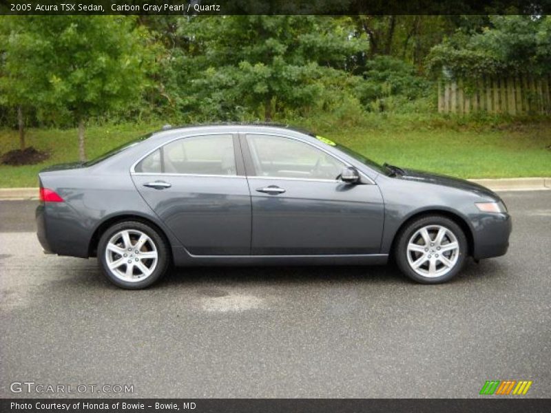 Carbon Gray Pearl / Quartz 2005 Acura TSX Sedan