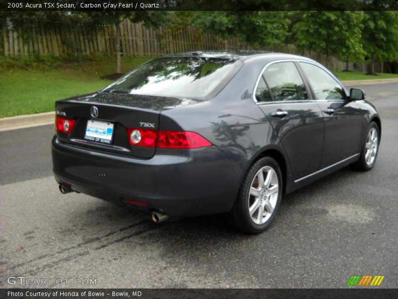 Carbon Gray Pearl / Quartz 2005 Acura TSX Sedan