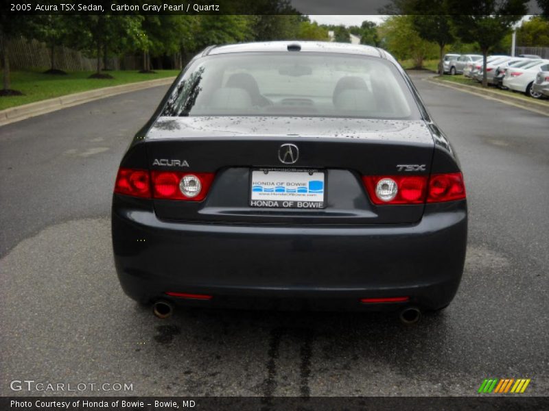 Carbon Gray Pearl / Quartz 2005 Acura TSX Sedan