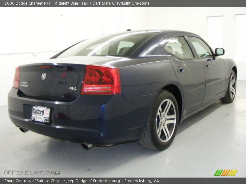 Midnight Blue Pearl / Dark Slate Gray/Light Graystone 2006 Dodge Charger R/T