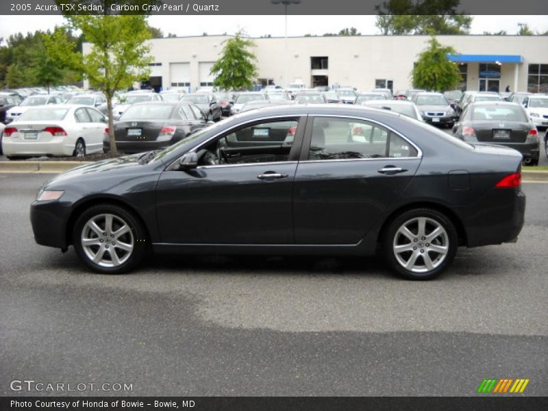 Carbon Gray Pearl / Quartz 2005 Acura TSX Sedan