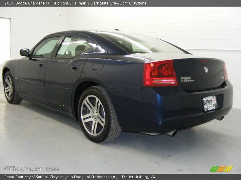 Midnight Blue Pearl / Dark Slate Gray/Light Graystone 2006 Dodge Charger R/T