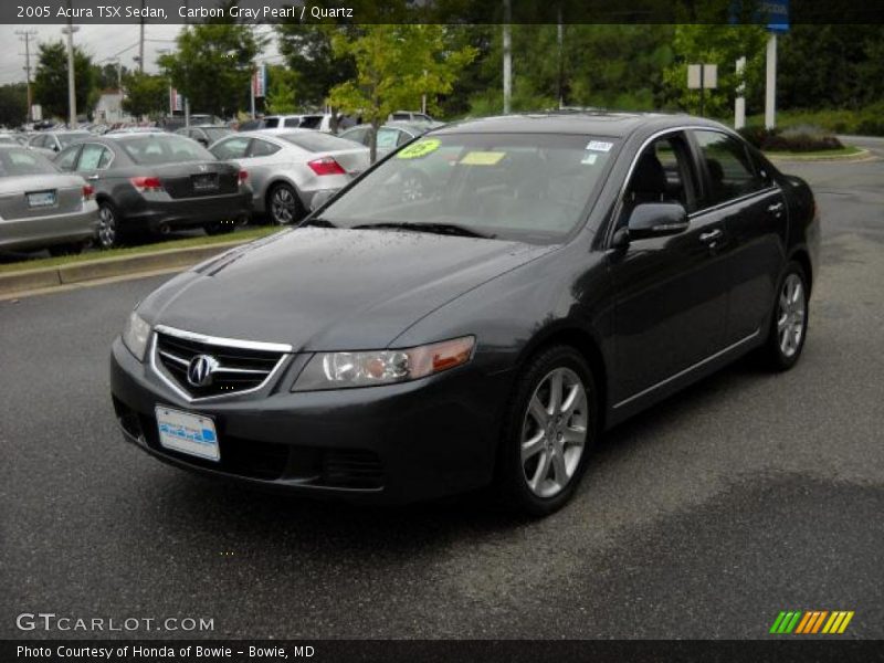 Carbon Gray Pearl / Quartz 2005 Acura TSX Sedan