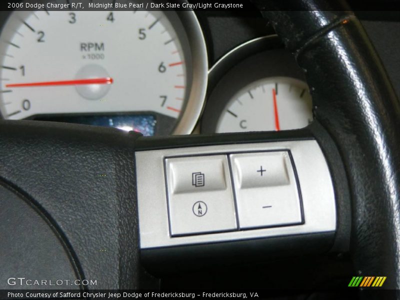 Midnight Blue Pearl / Dark Slate Gray/Light Graystone 2006 Dodge Charger R/T