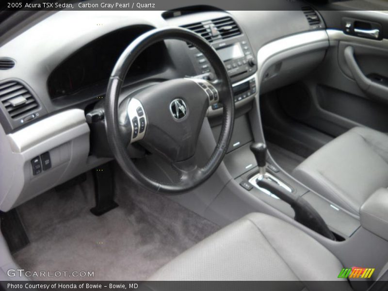 Carbon Gray Pearl / Quartz 2005 Acura TSX Sedan