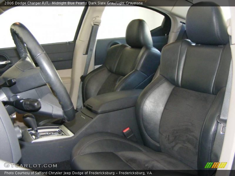 Midnight Blue Pearl / Dark Slate Gray/Light Graystone 2006 Dodge Charger R/T