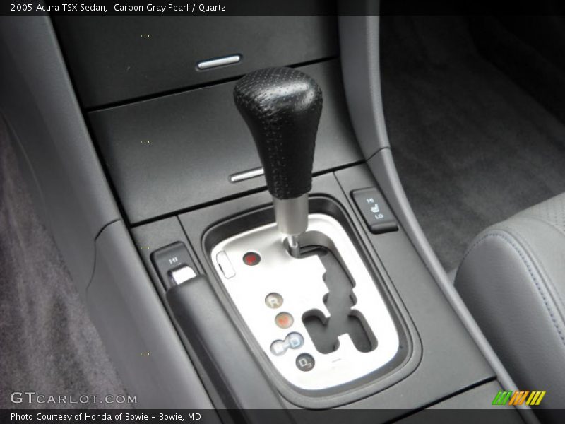 Carbon Gray Pearl / Quartz 2005 Acura TSX Sedan