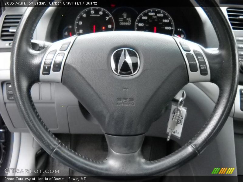 Carbon Gray Pearl / Quartz 2005 Acura TSX Sedan