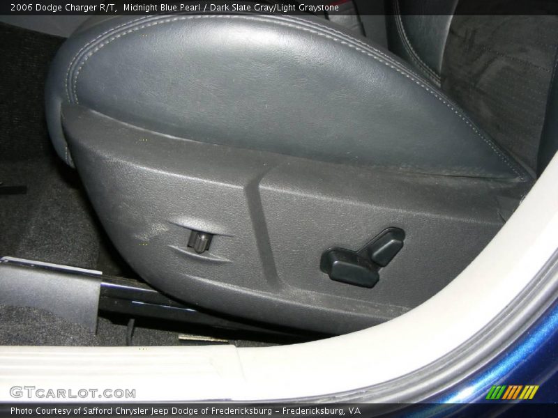 Midnight Blue Pearl / Dark Slate Gray/Light Graystone 2006 Dodge Charger R/T