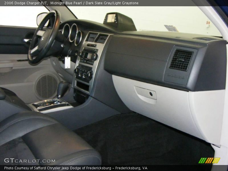 Midnight Blue Pearl / Dark Slate Gray/Light Graystone 2006 Dodge Charger R/T