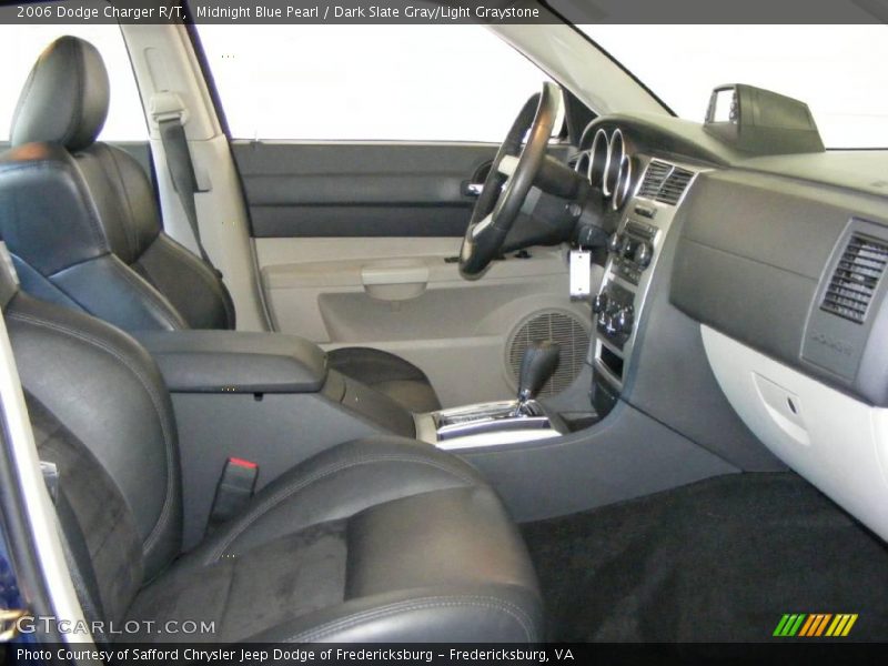 Midnight Blue Pearl / Dark Slate Gray/Light Graystone 2006 Dodge Charger R/T