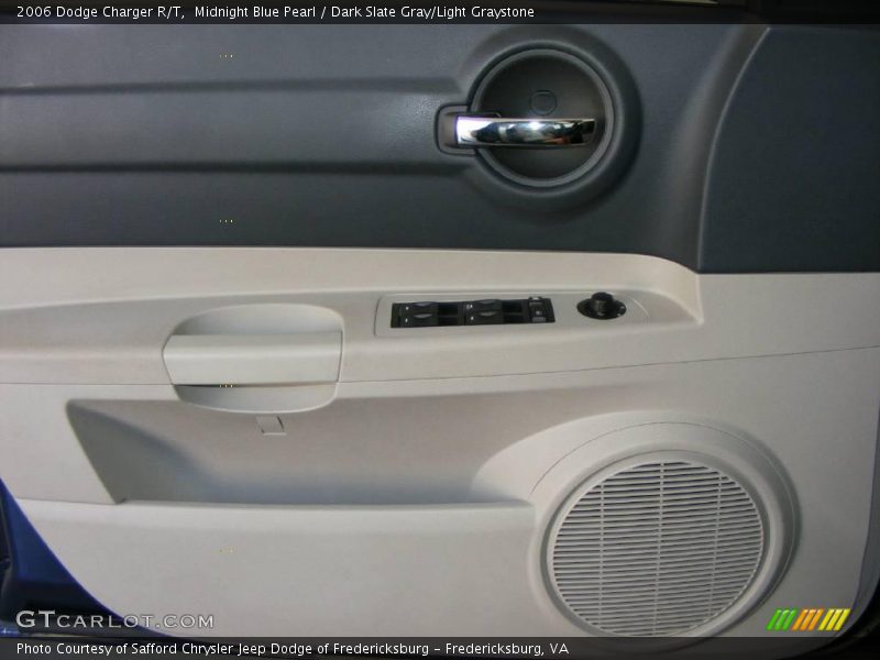 Midnight Blue Pearl / Dark Slate Gray/Light Graystone 2006 Dodge Charger R/T