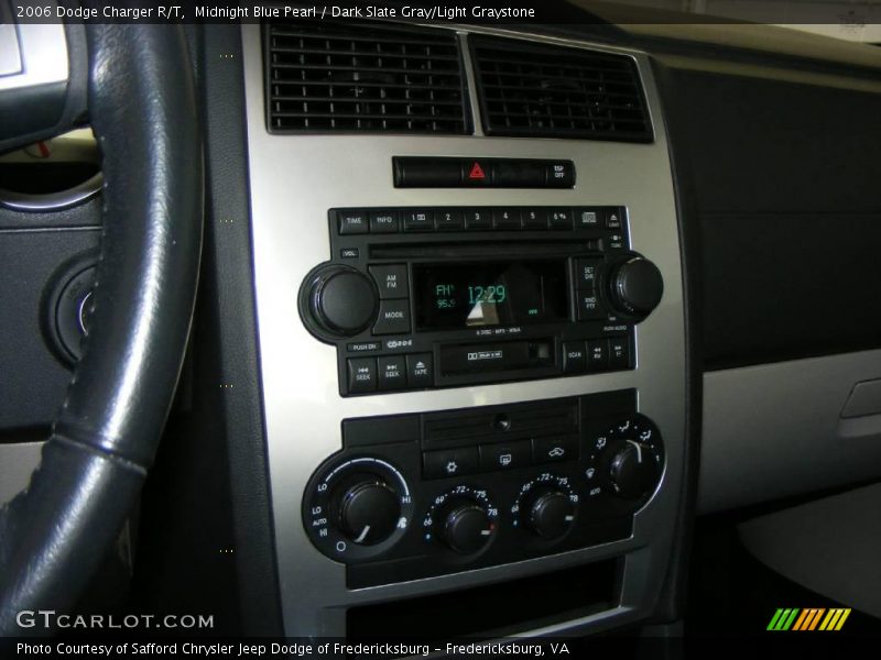 Midnight Blue Pearl / Dark Slate Gray/Light Graystone 2006 Dodge Charger R/T