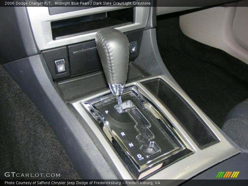 Midnight Blue Pearl / Dark Slate Gray/Light Graystone 2006 Dodge Charger R/T
