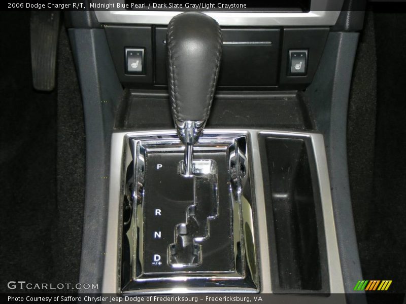 Midnight Blue Pearl / Dark Slate Gray/Light Graystone 2006 Dodge Charger R/T