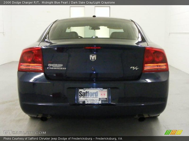 Midnight Blue Pearl / Dark Slate Gray/Light Graystone 2006 Dodge Charger R/T