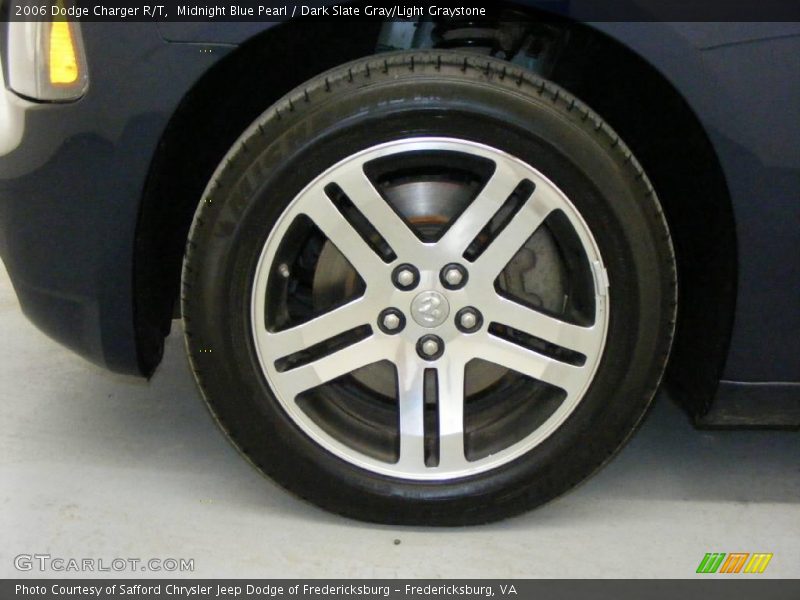 Midnight Blue Pearl / Dark Slate Gray/Light Graystone 2006 Dodge Charger R/T