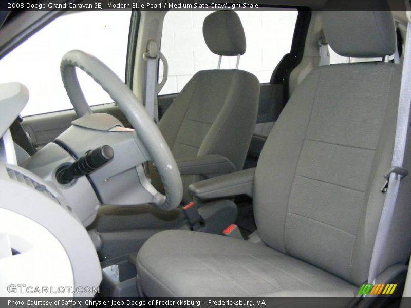 Modern Blue Pearl / Medium Slate Gray/Light Shale 2008 Dodge Grand Caravan SE