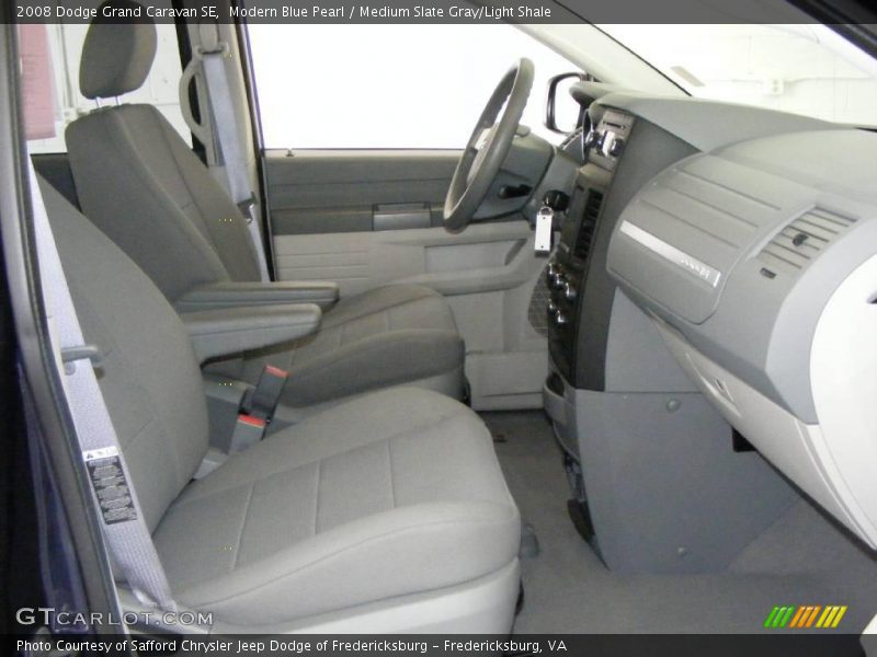 Modern Blue Pearl / Medium Slate Gray/Light Shale 2008 Dodge Grand Caravan SE
