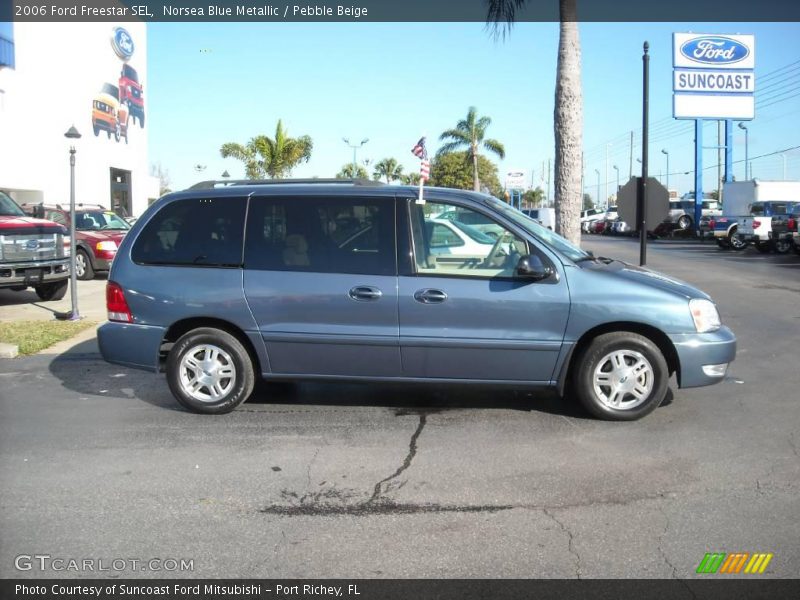 Norsea Blue Metallic / Pebble Beige 2006 Ford Freestar SEL