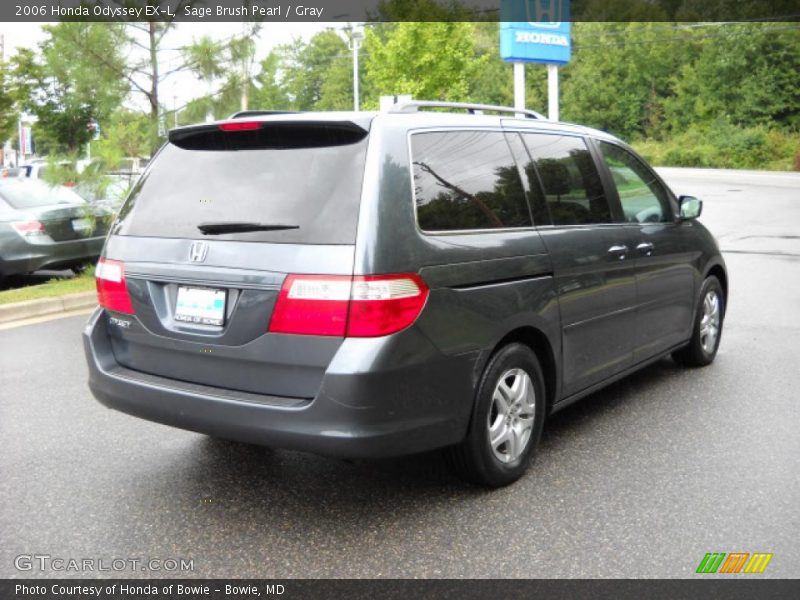 Sage Brush Pearl / Gray 2006 Honda Odyssey EX-L