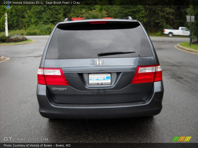 Sage Brush Pearl / Gray 2006 Honda Odyssey EX-L