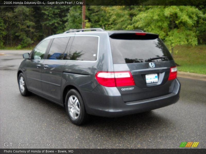 Sage Brush Pearl / Gray 2006 Honda Odyssey EX-L