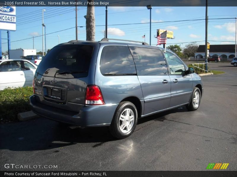 Norsea Blue Metallic / Pebble Beige 2006 Ford Freestar SEL