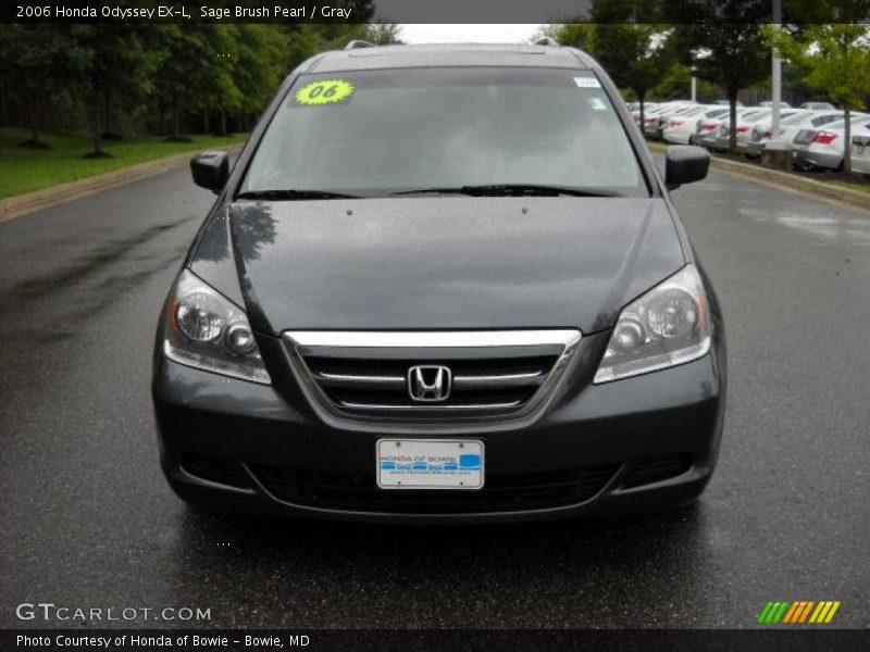 Sage Brush Pearl / Gray 2006 Honda Odyssey EX-L