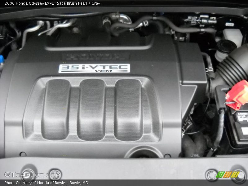 Sage Brush Pearl / Gray 2006 Honda Odyssey EX-L