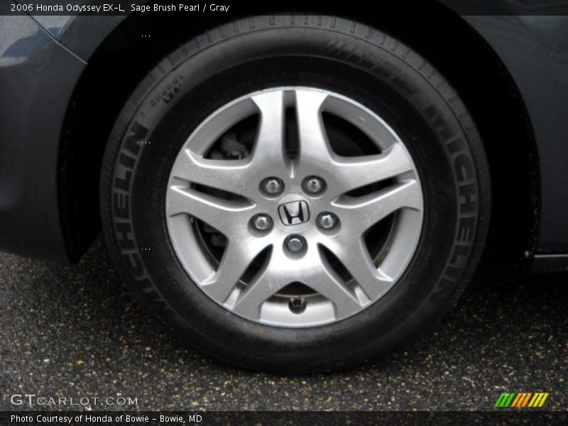 Sage Brush Pearl / Gray 2006 Honda Odyssey EX-L