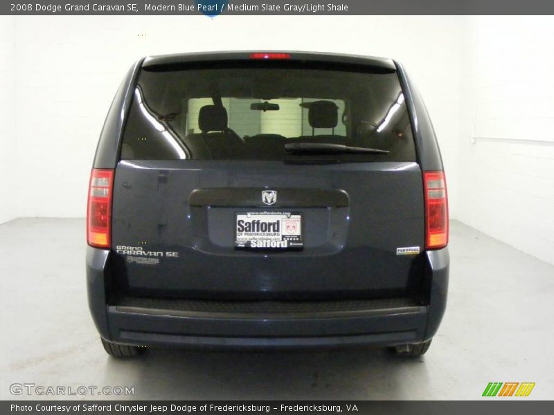 Modern Blue Pearl / Medium Slate Gray/Light Shale 2008 Dodge Grand Caravan SE