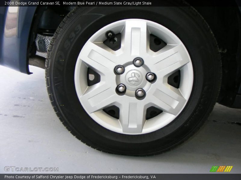 Modern Blue Pearl / Medium Slate Gray/Light Shale 2008 Dodge Grand Caravan SE