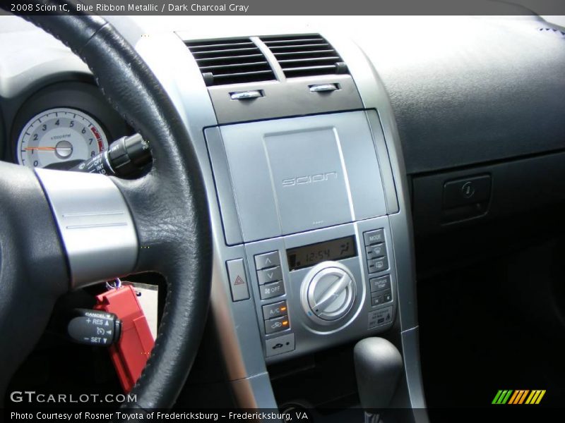 Blue Ribbon Metallic / Dark Charcoal Gray 2008 Scion tC