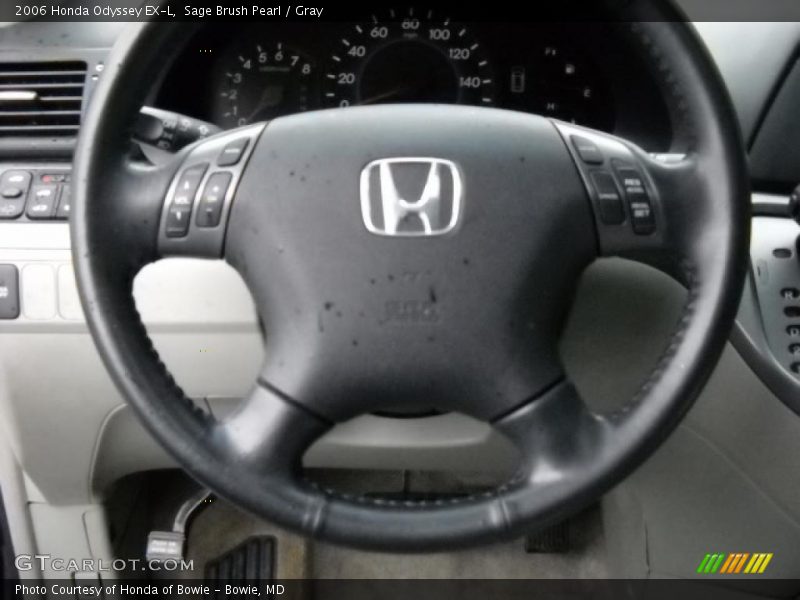 Sage Brush Pearl / Gray 2006 Honda Odyssey EX-L