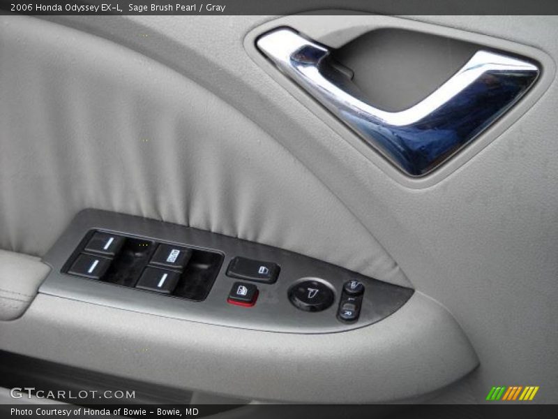 Sage Brush Pearl / Gray 2006 Honda Odyssey EX-L