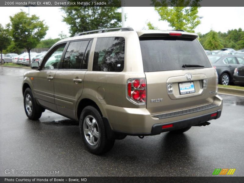 Desert Rock Metallic / Saddle 2006 Honda Pilot EX 4WD