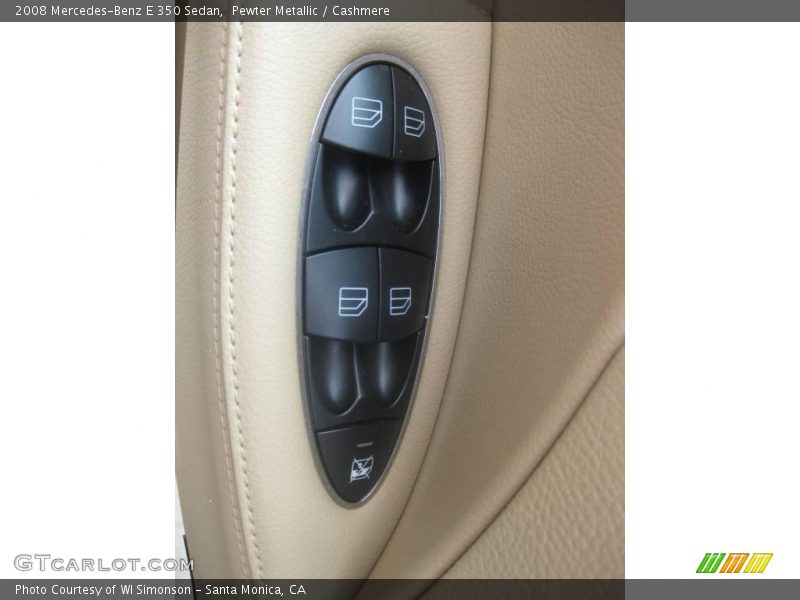 Pewter Metallic / Cashmere 2008 Mercedes-Benz E 350 Sedan
