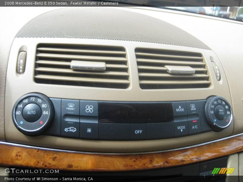 Pewter Metallic / Cashmere 2008 Mercedes-Benz E 350 Sedan